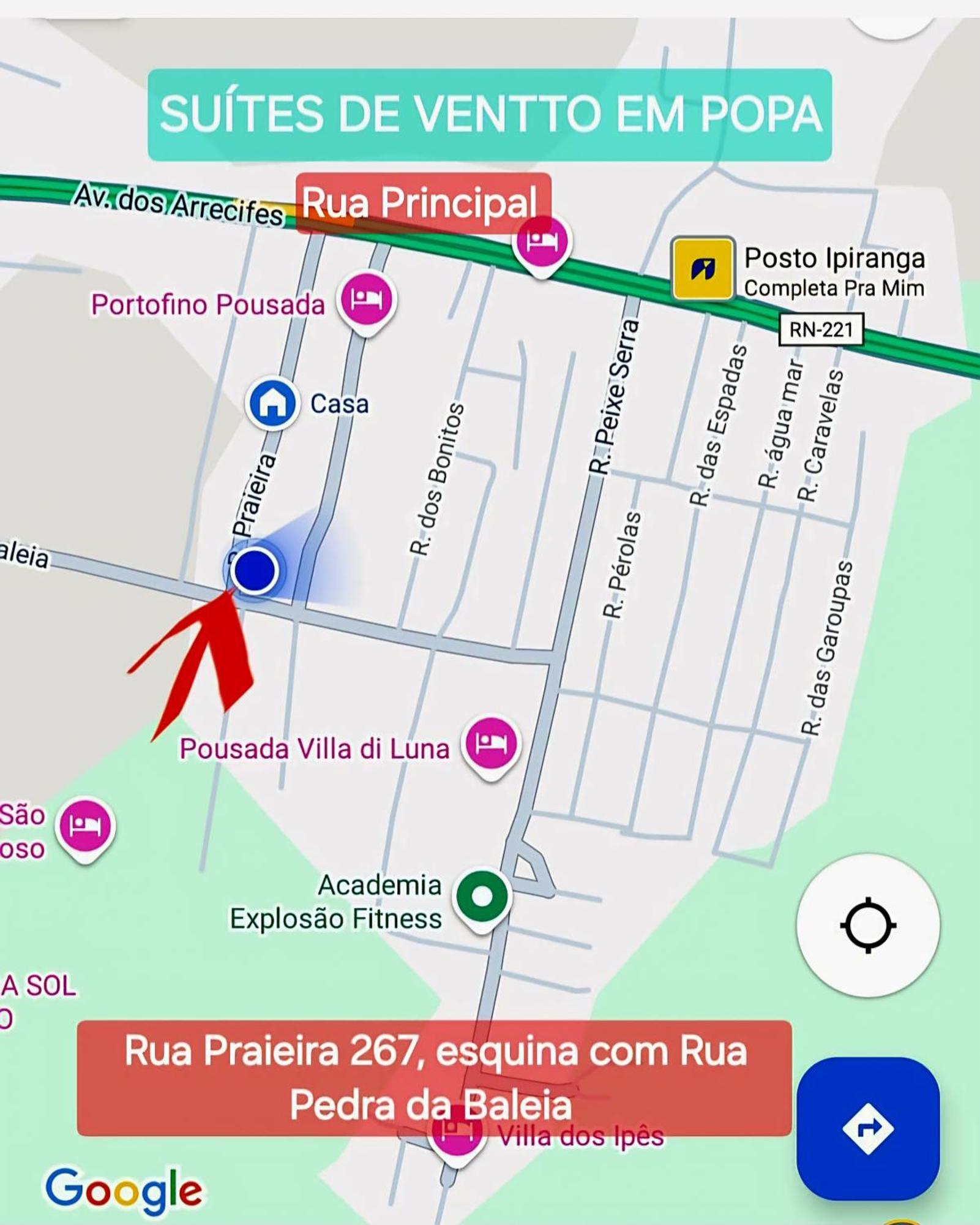 Suites De Ventto Em Popa - Sao Miguel Do Gostso São Miguel do Gostoso Eksteriør billede